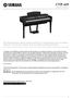 CVP-609 DIGITAL PIANOS