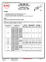 HAND CRIMP TOOL Operating Instruction and Specification Sheet Order No