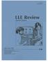 LLE Review. April-June Quarterly Report