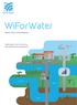 WiForWater. Value from information. Hydrologic risk monitoring and advanced management