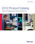 2012 Product Catalog