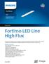 Fortimo LED Line High Flux