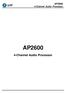 AP Channel Audio Processor