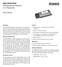 ATM Multimode Fiber Transceivers in 2 x 5 Package Style Data Sheet. Data Sheet AFBR-5905Z/5905AZ. Features