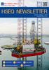HSEQ NEWSLETTER. PV DRILLING Pioneer of Vietnam Drillers. No.09 - Quarter I, HSEQ ACTIVITIES HSE AWARDS LEGAL UPDATES