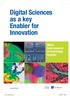 Digital Sciences as a key Enabler for Innovation