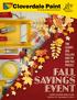 Proudly Canadian Owned & Operated THE LEAVES ARE FALLING AND SO ARE THE PRICES! FALL SAVINGS EVENT