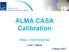 ALMA CASA Calibration