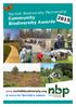 Community Biodiversity Awards