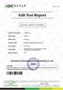 SAR Test Report. Report No.: AGC EH01 EN 50360:2001+A1:2012; EN : 2016; EN :2010; EN 50566:2013;