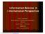 Information Science in International Perspective