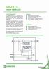 150mA CMOS LDO OUT SHDN BYP. Product Description. Applications. Block Diagram GS2915. Over Current. Protection. Over Temperture. Protection VREF VSS
