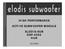 HIGH PERFORMANCE ACTIVE SUBWOOFER MODULE. ELODIS-SUB DSP to8