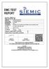 EMC TEST REPORT. Report No.: CE-E Supersede Report No.: N/A Applicant. Louise Tu Test Engineer. Deon Dai Engineer Reviewer