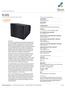 FLS inch Subcardioid Subwoofer. product specification. Performance Specifications 1