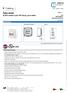 Data sheet. E-DAT modul 3 port AP Cat.6A, pure white. Illustrations P/N E EAN Product specification. Page 1/