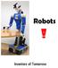 Robots. Inventors of Tomorrow
