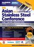 Asian 第五届亚洲不锈钢会议 Stainless Steel Conference. Renaissance Tianjin TEDA Convention Centre Hotel, Tianjin (near Beijing), China