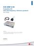 EVK-M8F Evaluation Kit time and frequency reference products. User Guide. Abstract