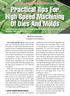 Practical Tips For High Speed Machining Of Dies And Molds