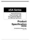 esa Series Product Specification Doc. Version 1.7 General Purpose Tiny Controller with Four-Channel Speech and Melody Synthesis