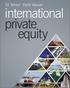 INTERNATIONAL PRIVATE EQUITY