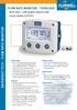 FLOW RATE MONITOR / TOTALIZER