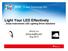 Light Your LED Effectively _Texas Instruments LED Lighting Driver Solutions