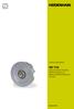 Product Information. EBI 1135 Absolute Rotary Encoder, Multiturn Feature via Battery-Buffered Revolution Counter