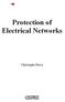 Protection of Electrical Networks. Christophe Prévé
