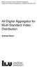 All-Digital Aggregator for Multi-Standard Video Distribution