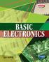 BASIC ELECTRONICS. (For Engineering Students)