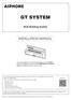 GT SYSTEM. Multi Building System INSTALLATION MANUAL
