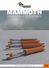 mammoth Patented Products TECHNOLOGIES MAMMOTH HYDRAULIC CYLINDERS B-BBEE LEVEL   CONTRIBUTOR