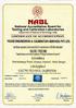 tiabl National Accreditation Board for Testing and Calibration Laboratories Department of Science & Technology, India CERI'IFICATE OF ACCREDITATION