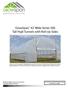 GrowSpan 42' Wide Series 500 Tall High Tunnels with Roll-Up Sides