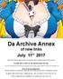 Da Archive Annex of new links (^^) July 11th 2017