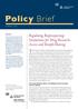 Policy Brief. This policy brief summarizes the main arguments. Regulating Bioprospecting: Institutions for Drug Research, Access and Benefit-Sharing