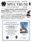 The Whitman Amateur Radio Club, Inc. December 2010 SPECTRUM PLIMOTH PLANTATION -- SPECIAL ISSUE NEWSLETTER
