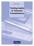 Testing Audio & Telecom Transformers