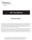 AP Art History. Practice Exam. Advanced Placement Program