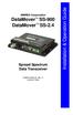 SIMREX Corporation DataMover SS-900 DataMover SS-2.4 Spread Spectrum Data Transceiver