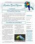 Alaska Bird News. PFD and Pick. Click. Give. Parrot News Around the World. Inside this issue: January/February 2015