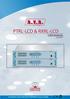 PTRL-LCD & RXRL-LCD USER MANUAL VOLUME 1. Prodotto da R.V.R ELETTRONICA S.p.A. Italia