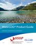 WaterLOG Product Guide