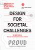 DESIGN FOR SOCIETAL CHALLENGES