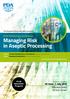 Managing Risk in Aseptic Processing