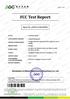 FCC Test Report. Report No.: AGC FE03. : Tangshan HongJia electronic technology co., LTD.