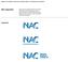 NAC Logomarks. Logomarks