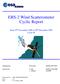 ERS-2 Wind Scatterometer Cyclic Report